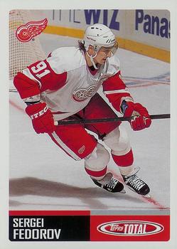2002-03 Topps Total #157 Sergei Fedorov Front