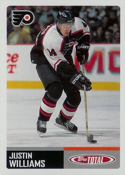 2002-03 Topps Total #185 Justin Williams Front