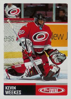 2002-03 Topps Total #287 Kevin Weekes Front