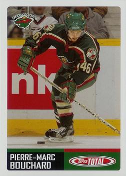 2002-03 Topps Total #422 Pierre-Marc Bouchard Front
