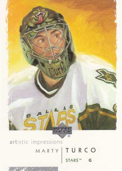 2002-03 Upper Deck Artistic Impressions #28 Marty Turco Front
