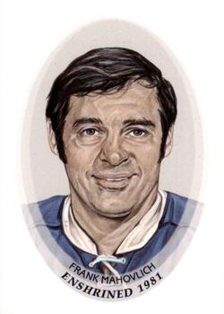 2010-11 In The Game Enshrined #NNO Frank Mahovlich Front