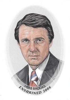 2010-11 In The Game Enshrined #NNO Herb Brooks Front
