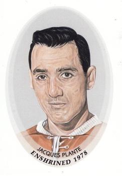 2010-11 In The Game Enshrined #NNO Jacques Plante Front