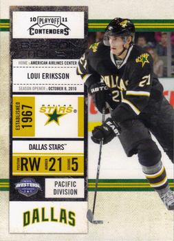 2010-11 Playoff Contenders #46 Loui Eriksson Front