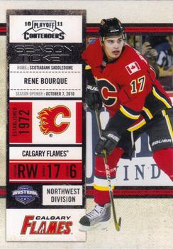 2010-11 Playoff Contenders #83 Rene Bourque Front