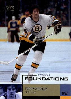 2002-03 Upper Deck Foundations #5 Terry O'Reilly Front
