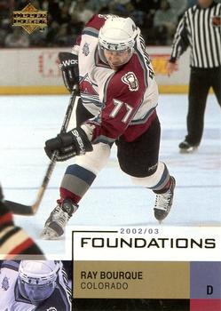 2002-03 Upper Deck Foundations #18 Ray Bourque Front