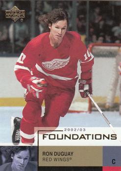 2002-03 Upper Deck Foundations #27 Ron Duguay Front