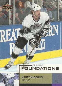 2002-03 Upper Deck Foundations #43 Marty McSorley Front