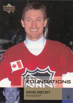 2002-03 Upper Deck Foundations #45 Wayne Gretzky Front