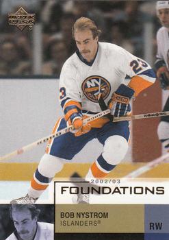 2002-03 Upper Deck Foundations #59 Bob Nystrom Front