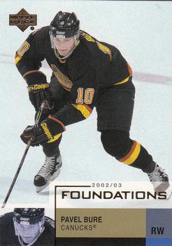 2002-03 Upper Deck Foundations #95 Pavel Bure Front