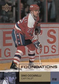 2002-03 Upper Deck Foundations #98 Dino Ciccarelli Front