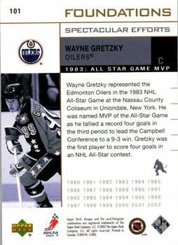 2002-03 Upper Deck Foundations #101 Wayne Gretzky Back