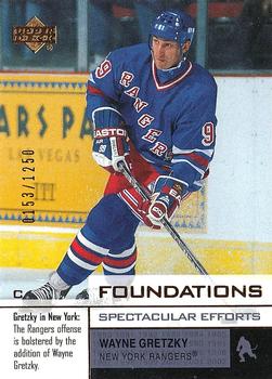 2002-03 Upper Deck Foundations #106 Wayne Gretzky Front