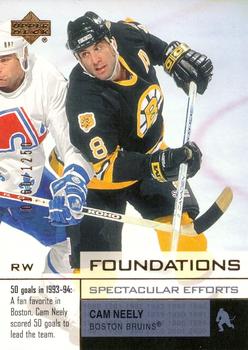 2002-03 Upper Deck Foundations #107 Cam Neely Front