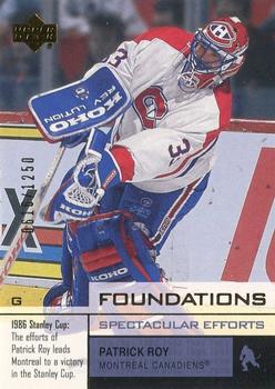 2002-03 Upper Deck Foundations #120 Patrick Roy Front