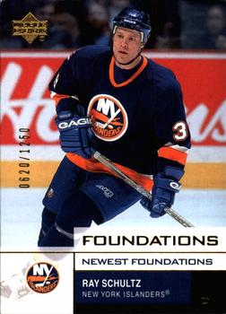 2002-03 Upper Deck Foundations #136 Ray Schultz Front