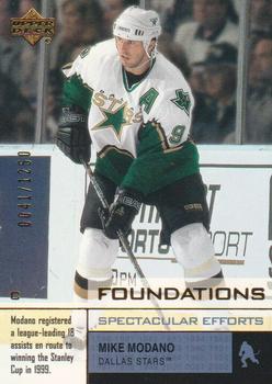 2002-03 Upper Deck Foundations #148 Mike Modano Front