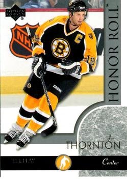 2002-03 Upper Deck Honor Roll #5 Joe Thornton Front
