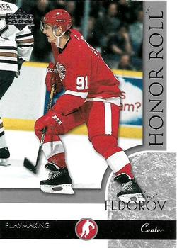 2002-03 Upper Deck Honor Roll #25 Sergei Fedorov Front