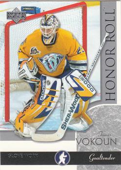 2002-03 Upper Deck Honor Roll #43 Tomas Vokoun Front