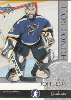 2002-03 Upper Deck Honor Roll #62 Brent Johnson Front