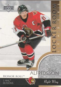 2002-03 Upper Deck Honor Roll #91 Daniel Alfredsson Front