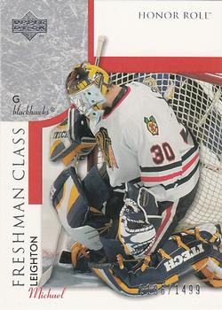 2002-03 Upper Deck Honor Roll #134 Michael Leighton Front