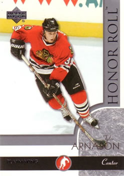 2002-03 Upper Deck Honor Roll #13 Tyler Arnason Front