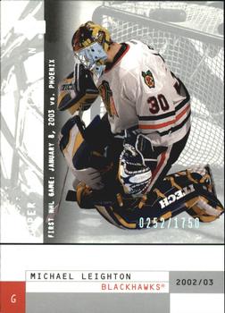 2002-03 Upper Deck Mask Collection #155 Michael Leighton Front