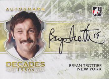 2010-11 In The Game Decades 1980s #A-BT Bryan Trottier Front