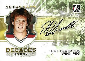 2010-11 In The Game Decades 1980s #A-DH Dale Hawerchuk Front
