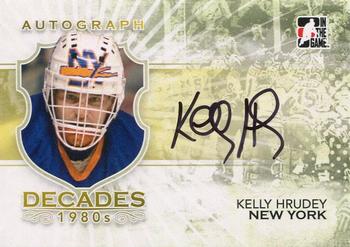 2010-11 In The Game Decades 1980s #A-KH Kelly Hrudey Front