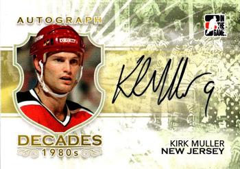 2010-11 In The Game Decades 1980s #A-KMU Kirk Muller Front