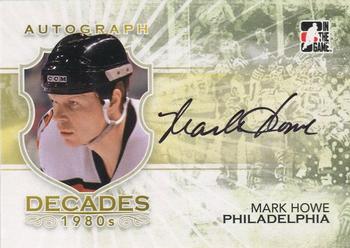 2010-11 In The Game Decades 1980s #A-MHO Mark Howe Front