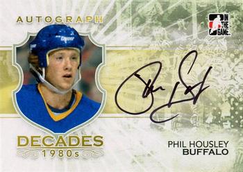 2010-11 In The Game Decades 1980s #A-PH Phil Housley Front
