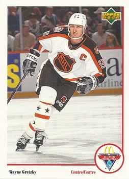 1991-92 Upper Deck McDonald's All-Stars #Mc-17 Wayne Gretzky Front