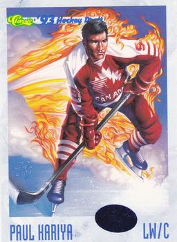 1993 Classic '93 Hockey Draft #113 Paul Kariya Front