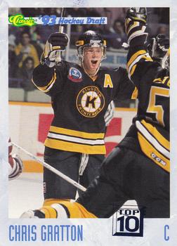 1993 Classic '93 Hockey Draft #3 Chris Gratton Front