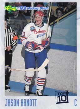 1993 Classic '93 Hockey Draft #7 Jason Arnott Front