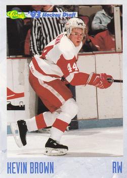 1993 Classic '93 Hockey Draft #17 Kevin Brown Front
