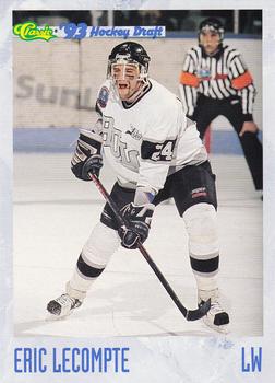 1993 Classic '93 Hockey Draft #23 Eric Lecompte Front