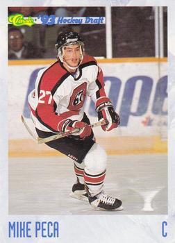1993 Classic '93 Hockey Draft #25 Mike Peca Front