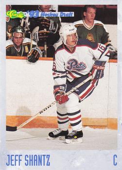 1993 Classic '93 Hockey Draft #27 Jeff Shantz Front