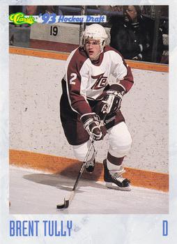 1993 Classic '93 Hockey Draft #31 Brent Tully Front