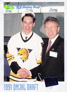 1993 Classic '93 Hockey Draft #50 Alexandre Daigle Front