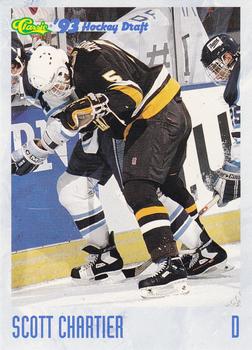1993 Classic '93 Hockey Draft #61 Scott Chartier Front