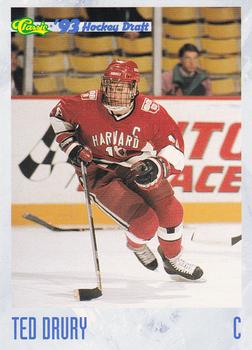 1993 Classic '93 Hockey Draft #63 Ted Drury Front